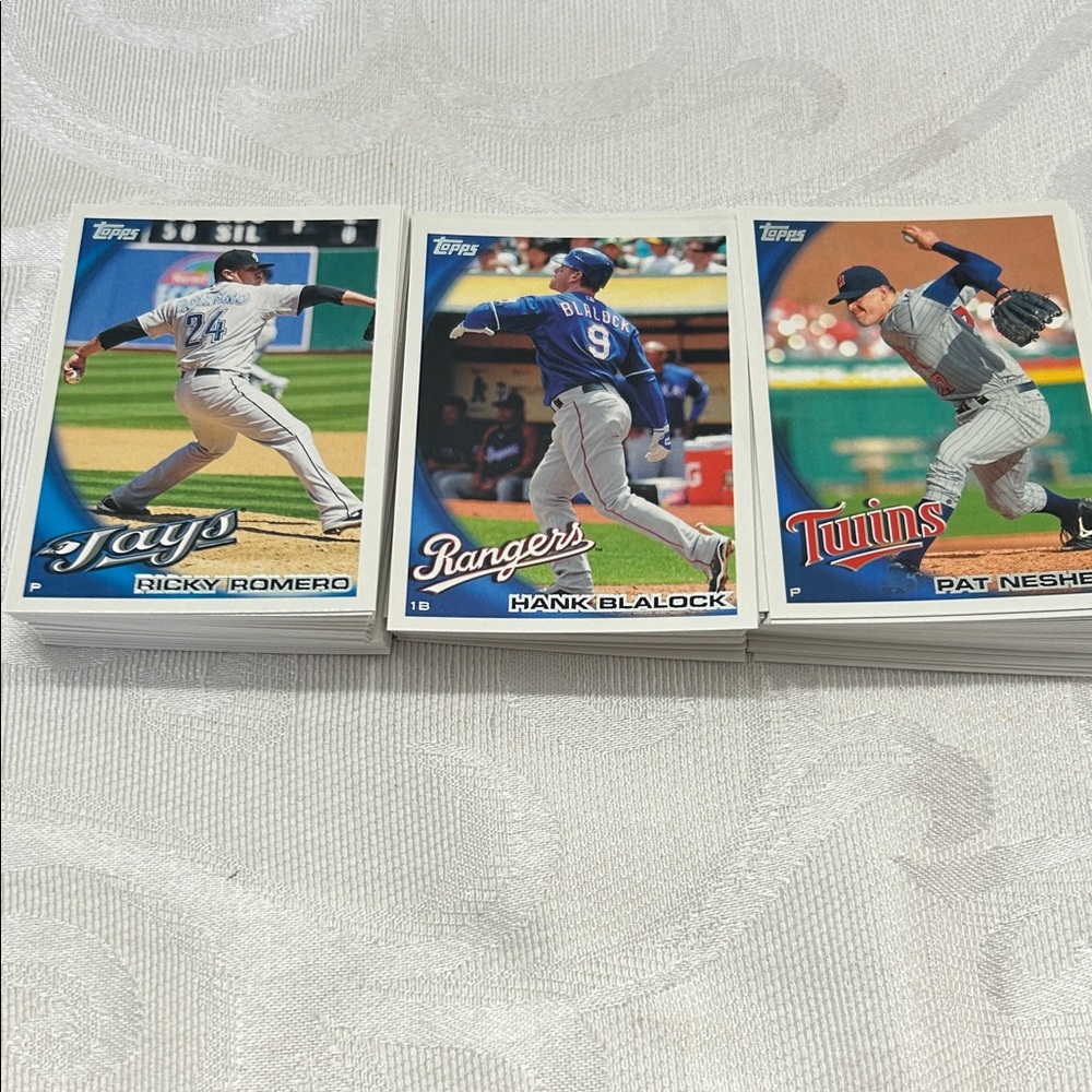 Topps MLB 2010 Trading Cards 100+ Cards